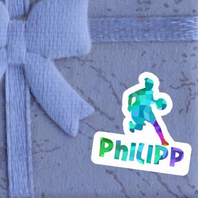 Joueuse de basket-ball Autocollant Philipp Notebook Joueuse de basket-ball Autocollant Philipp Gift package Image