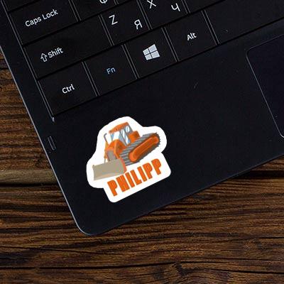 Pelleteuse Autocollant Philipp Notebook Pelleteuse Autocollant Philipp Notebook Image