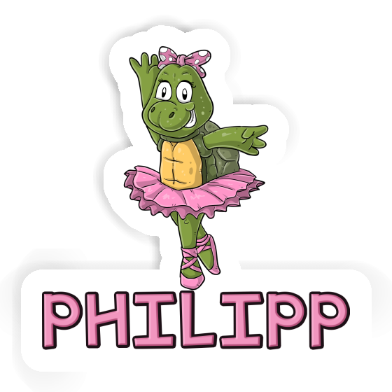 Ballerine Autocollant Philipp Laptop Ballerine Autocollant Philipp Laptop Image