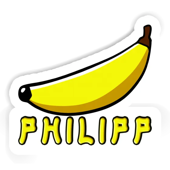 Philipp Sticker Banana Notebook Philipp Sticker Banana Notebook Image