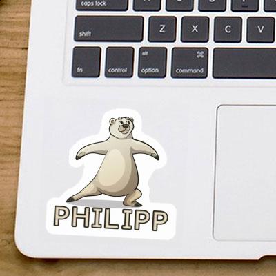 Bär Aufkleber Philipp Laptop Bär Aufkleber Philipp Laptop Image