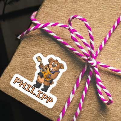 Sticker Rocker Bär Philipp Sticker Rocker Bär Philipp Image