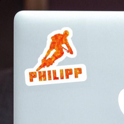 Autocollant Vététiste Philipp Autocollant Vététiste Philipp Image