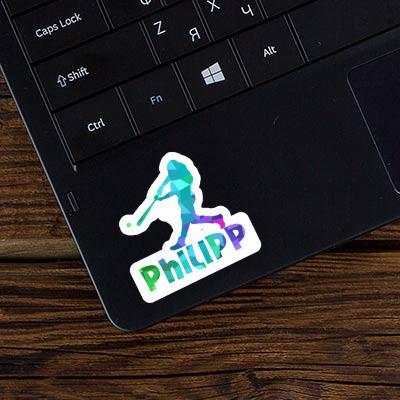 Autocollant Philipp Joueur de baseball Laptop Autocollant Philipp Joueur de baseball Laptop Image