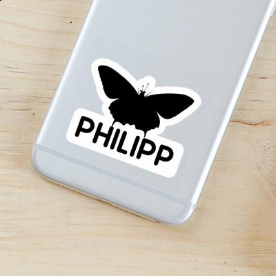 Aufkleber Schmetterling Philipp Notebook Aufkleber Schmetterling Philipp Gift package Image