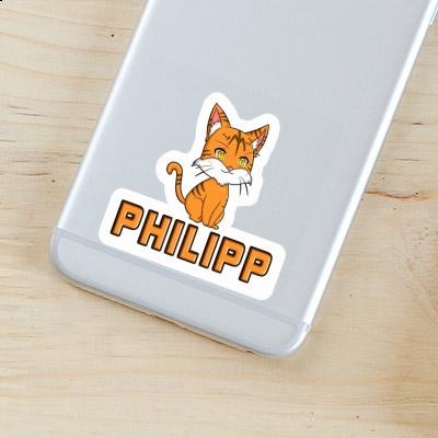 Chat Autocollant Philipp Image