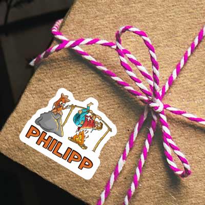 Sticker Cervelat Philipp Notebook Image