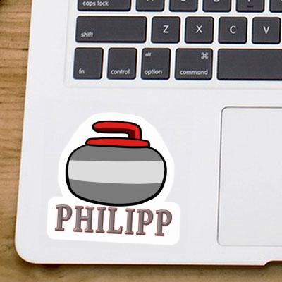 Philipp Autocollant Pierre de curling Notebook Philipp Autocollant Pierre de curling Gift package Image