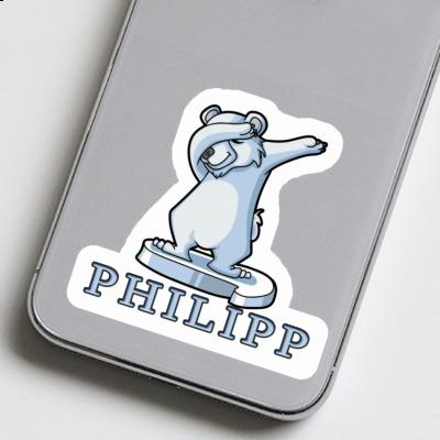 Philipp Autocollant Ours Laptop Philipp Autocollant Ours Laptop Image