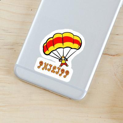 Sticker Fallschirm Philipp Gift package Image
