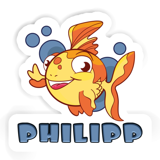 Poisson Autocollant Philipp Laptop Poisson Autocollant Philipp Laptop Image