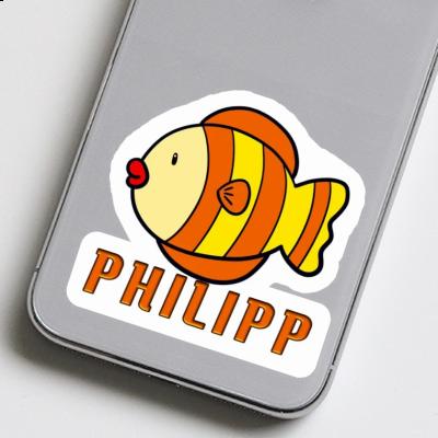 Philipp Sticker Fisch Notebook Philipp Sticker Fisch Gift package Image
