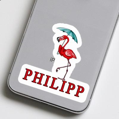 Philipp Autocollant Flamant Notebook Philipp Autocollant Flamant Gift package Image