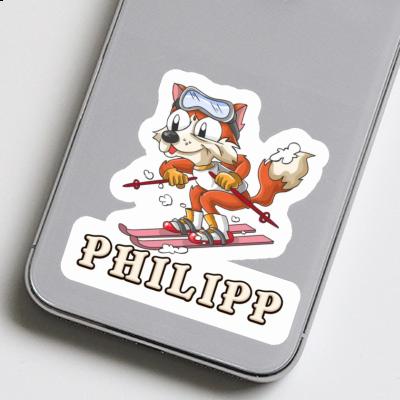 Sticker Fox Philipp Notebook Sticker Fox Philipp Gift package Image