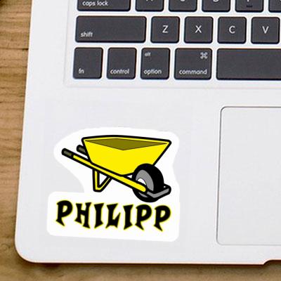 Philipp Aufkleber Schubkarre Laptop Philipp Aufkleber Schubkarre Laptop Image