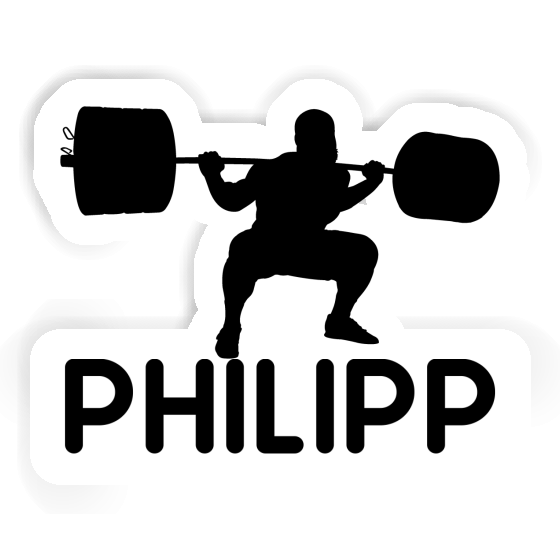 Gewichtheber Sticker Philipp Notebook Gewichtheber Sticker Philipp Gift package Image