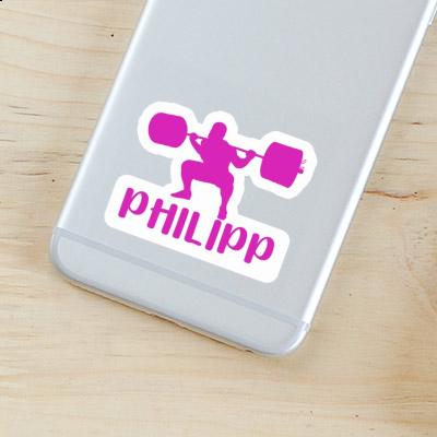 Weightlifter Sticker Philipp Notebook Weightlifter Sticker Philipp Notebook Image