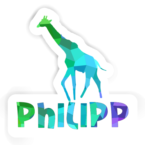 Giraffe Aufkleber Philipp Notebook Giraffe Aufkleber Philipp Gift package Image