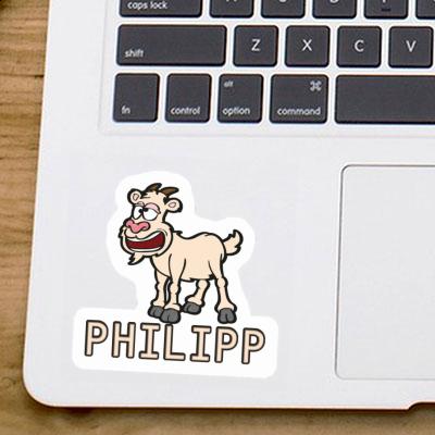 Philipp Sticker Ziege Laptop Philipp Sticker Ziege Laptop Image
