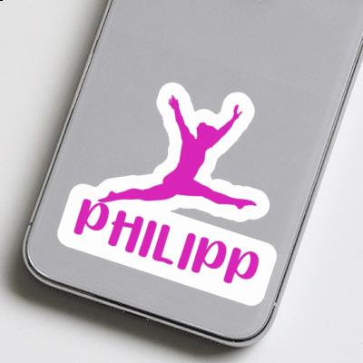 Autocollant Gymnaste Philipp Laptop Autocollant Gymnaste Philipp Laptop Image