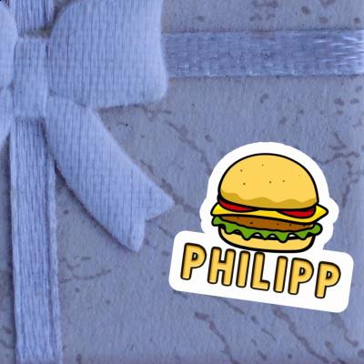 Philipp Sticker Beefburger Notebook Philipp Sticker Beefburger Gift package Image