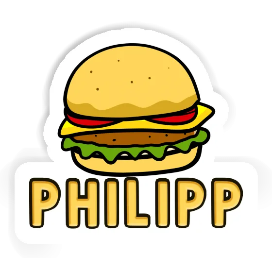 Philipp Sticker Beefburger Laptop Philipp Sticker Beefburger Laptop Image