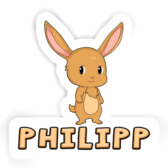 Autocollant Lapin Philipp Notebook Autocollant Lapin Philipp Notebook Image