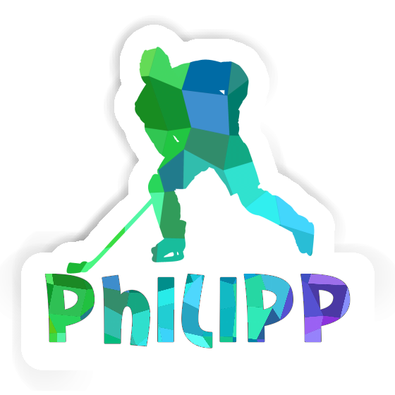 Philipp Sticker Hockey Player Philipp Sticker Hockey Player Image