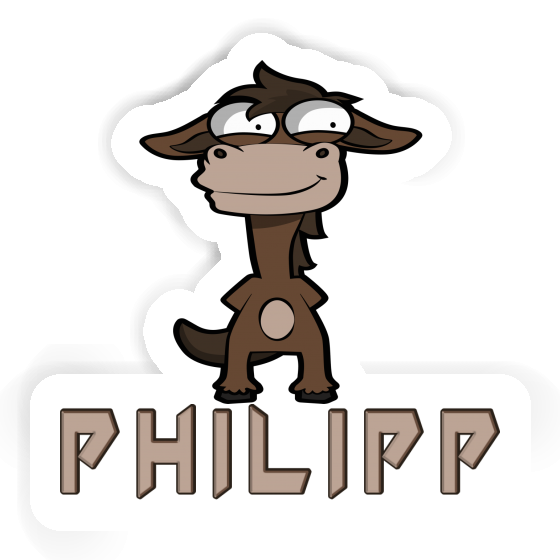 Autocollant Cheval Philipp Notebook Autocollant Cheval Philipp Gift package Image