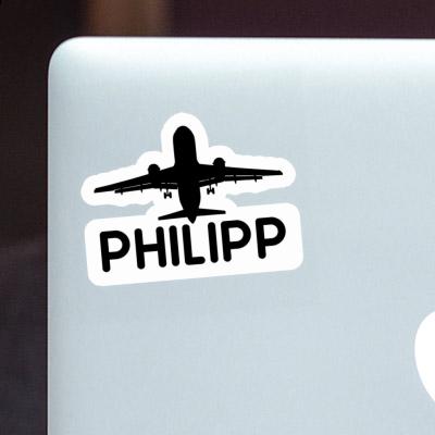 Sticker Jumbo-Jet Philipp Notebook Sticker Jumbo-Jet Philipp Gift package Image
