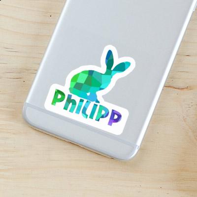 Aufkleber Philipp Kaninchen Notebook Aufkleber Philipp Kaninchen Gift package Image