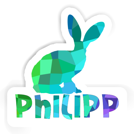 Aufkleber Philipp Kaninchen Aufkleber Philipp Kaninchen Image