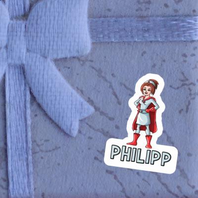 Autocollant Philipp Infirmière Autocollant Philipp Infirmière Image