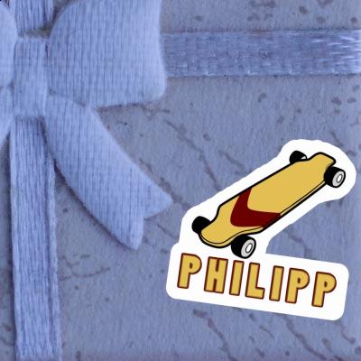 Autocollant Philipp Longboard Notebook Autocollant Philipp Longboard Gift package Image