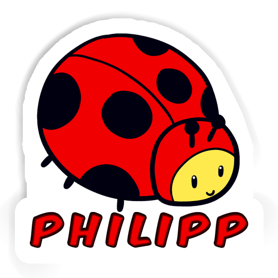 Aufkleber Philipp Marienkäfer Aufkleber Philipp Marienkäfer Image