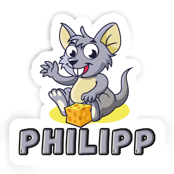 Philipp Autocollant Souris Notebook Philipp Autocollant Souris Gift package Image