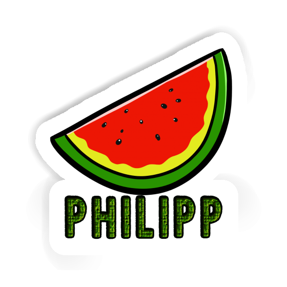 Autocollant Pastèque Philipp Autocollant Pastèque Philipp Image