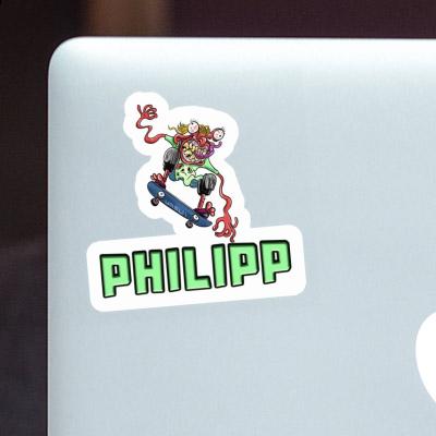 Autocollant Patineur Philipp Notebook Autocollant Patineur Philipp Notebook Image