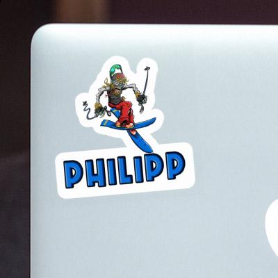 Autocollant Skieur Philipp Gift package Image