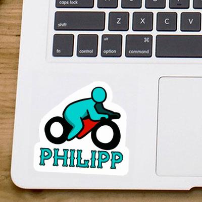 Sticker Motorbike Driver Philipp Laptop Sticker Motorbike Driver Philipp Laptop Image