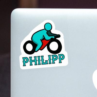 Aufkleber Philipp Motorradfahrer Aufkleber Philipp Motorradfahrer Image