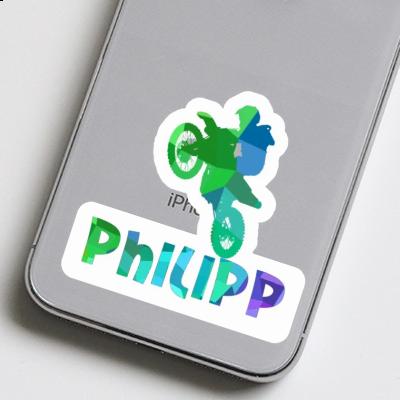 Philipp Autocollant Motocrossiste Notebook Philipp Autocollant Motocrossiste Gift package Image