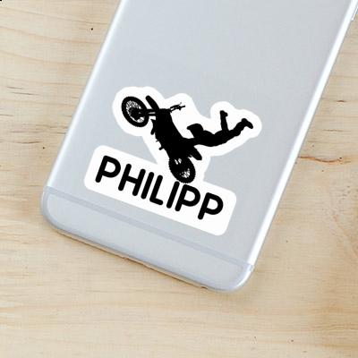 Sticker Philipp Motocross Rider Laptop Sticker Philipp Motocross Rider Laptop Image