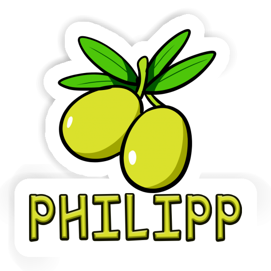 Philipp Aufkleber Olive Notebook Philipp Aufkleber Olive Notebook Image