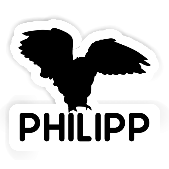 Autocollant Hibou Philipp Autocollant Hibou Philipp Image