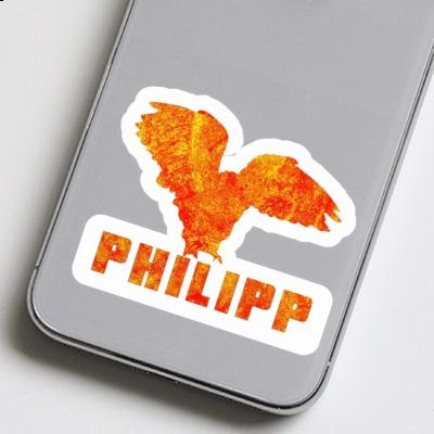 Eule Sticker Philipp Laptop Image