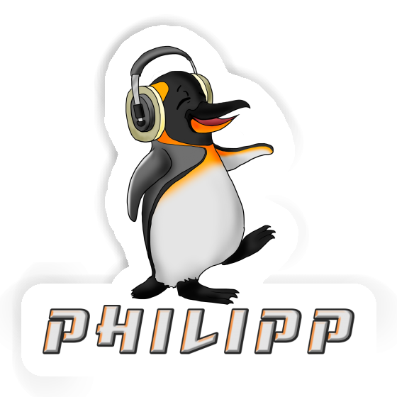 Autocollant Pingouin Philipp Notebook Autocollant Pingouin Philipp Gift package Image