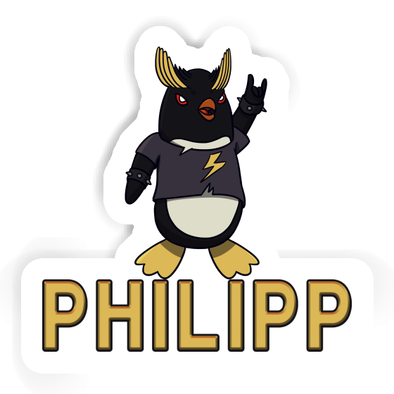 Autocollant Philipp Pingouin Gift package Image