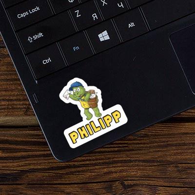 Sticker Briefträger Philipp Notebook Sticker Briefträger Philipp Gift package Image