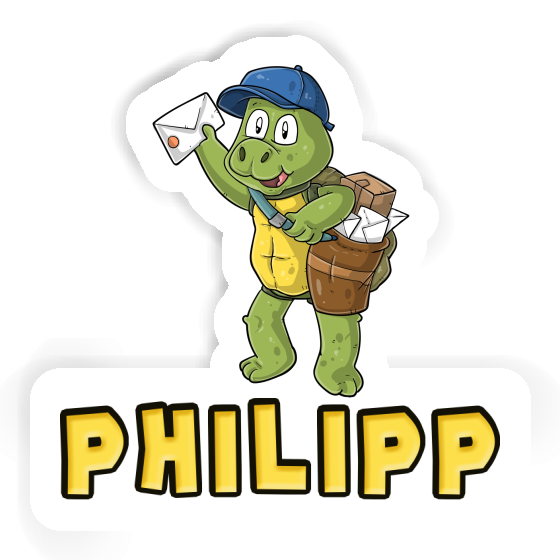 Autocollant Philipp Livreur Autocollant Philipp Livreur Image